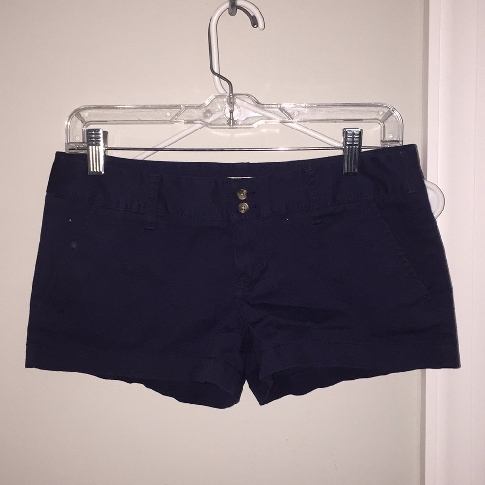 Navy shorts